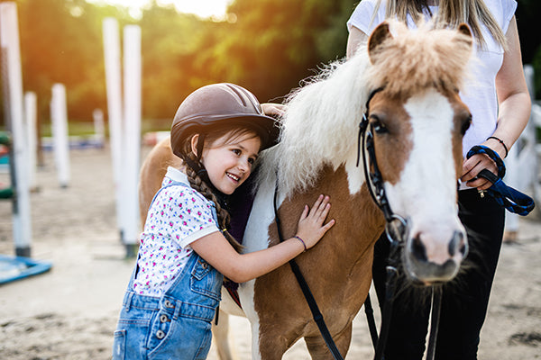 Ponyvorschule für Kinder im Alter von 4 bis 7 Jahre